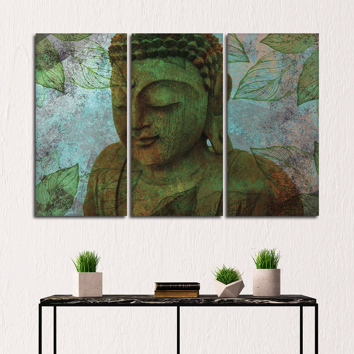 Mindful Buddha Multi Panel Canvas Wall Art