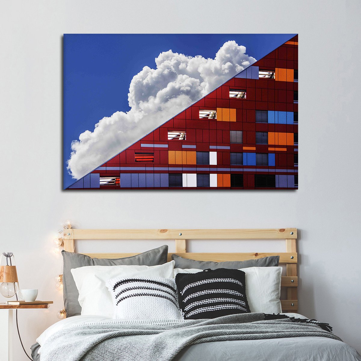 Modern Architecture Multi Panel Canvas Wall Art