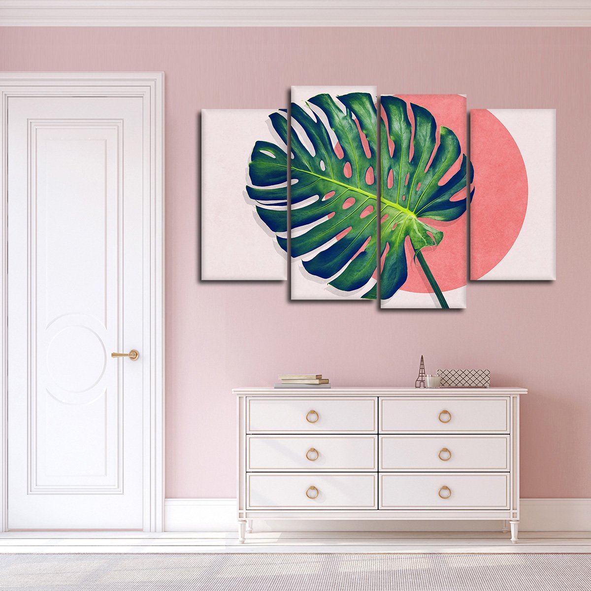 Monstera Paradise Multi Panel Canvas Wall Art