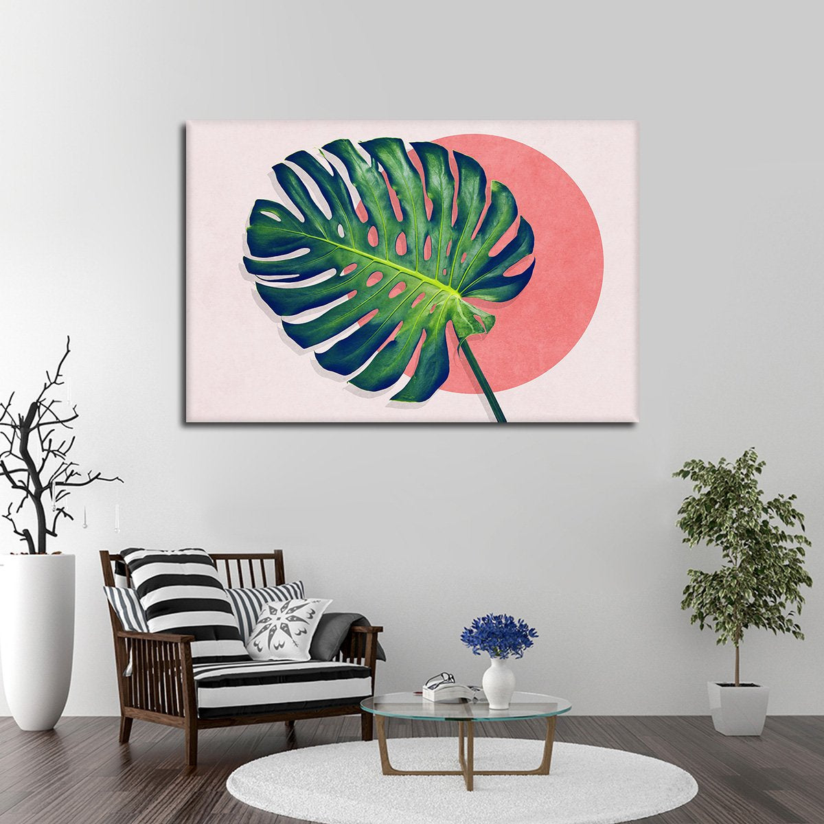 Monstera Paradise Multi Panel Canvas Wall Art