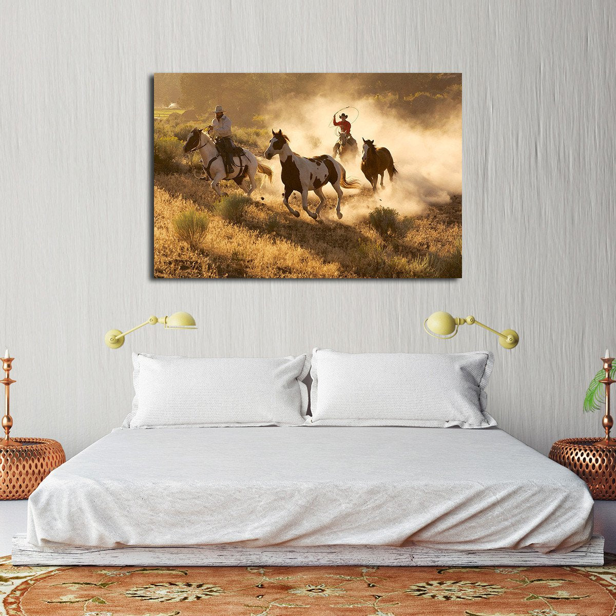 Montana Ranch Multi Panel Canvas Wall Art