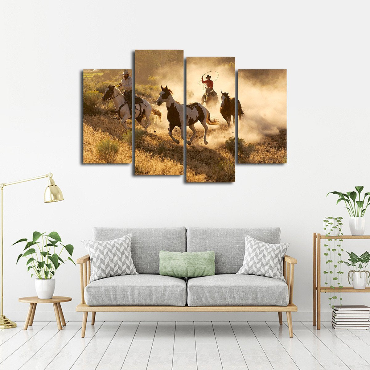 Montana Ranch Multi Panel Canvas Wall Art