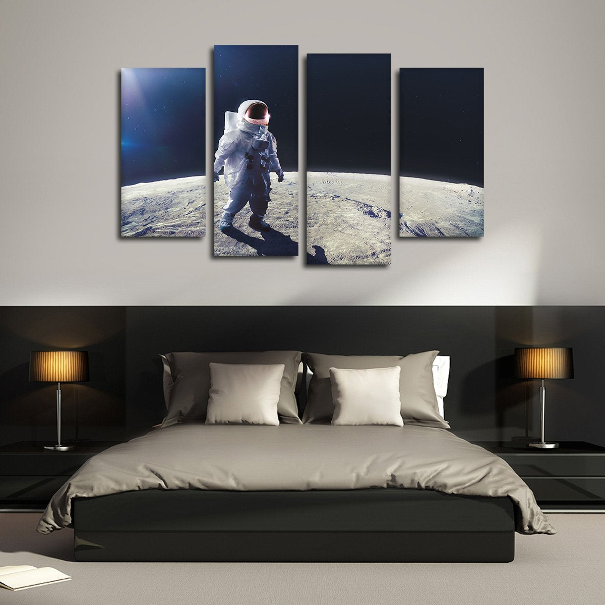 Moonwalking Multi Panel Canvas Wall Art