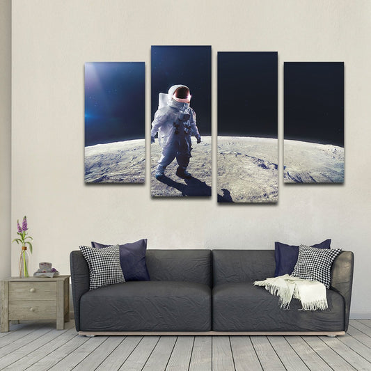 Moonwalking Multi Panel Canvas Wall Art