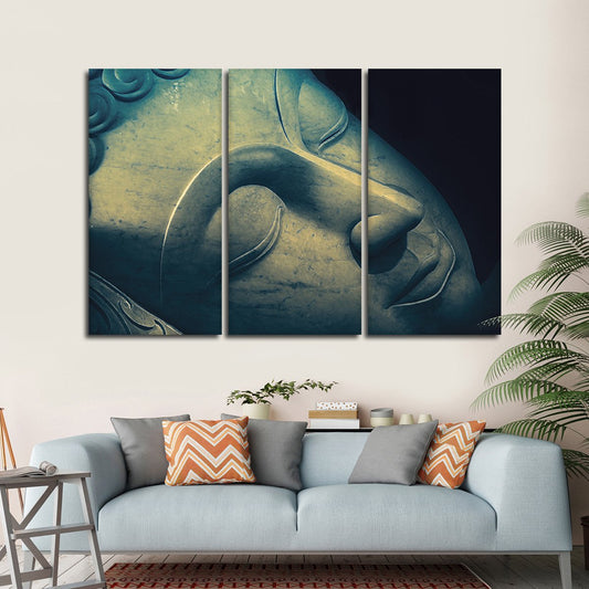 Morality Buddha Multi Panel Canvas Wall Art