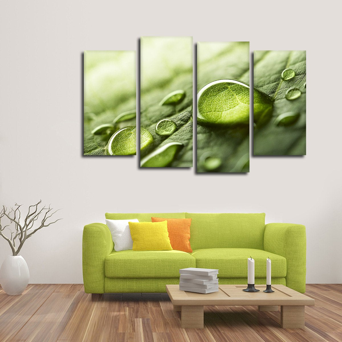 Morning Dew Multi Panel Canvas Wall Art