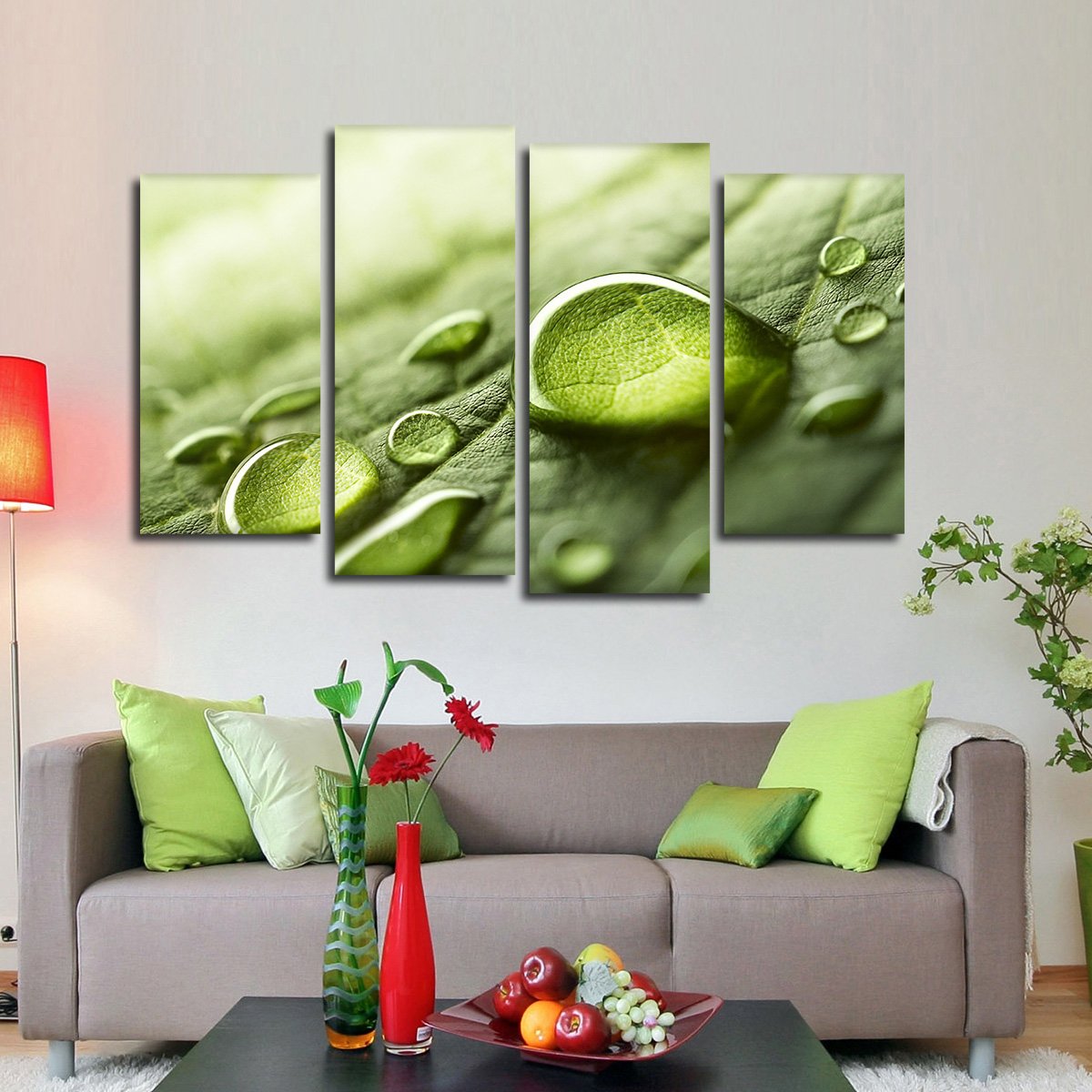 Morning Dew Multi Panel Canvas Wall Art