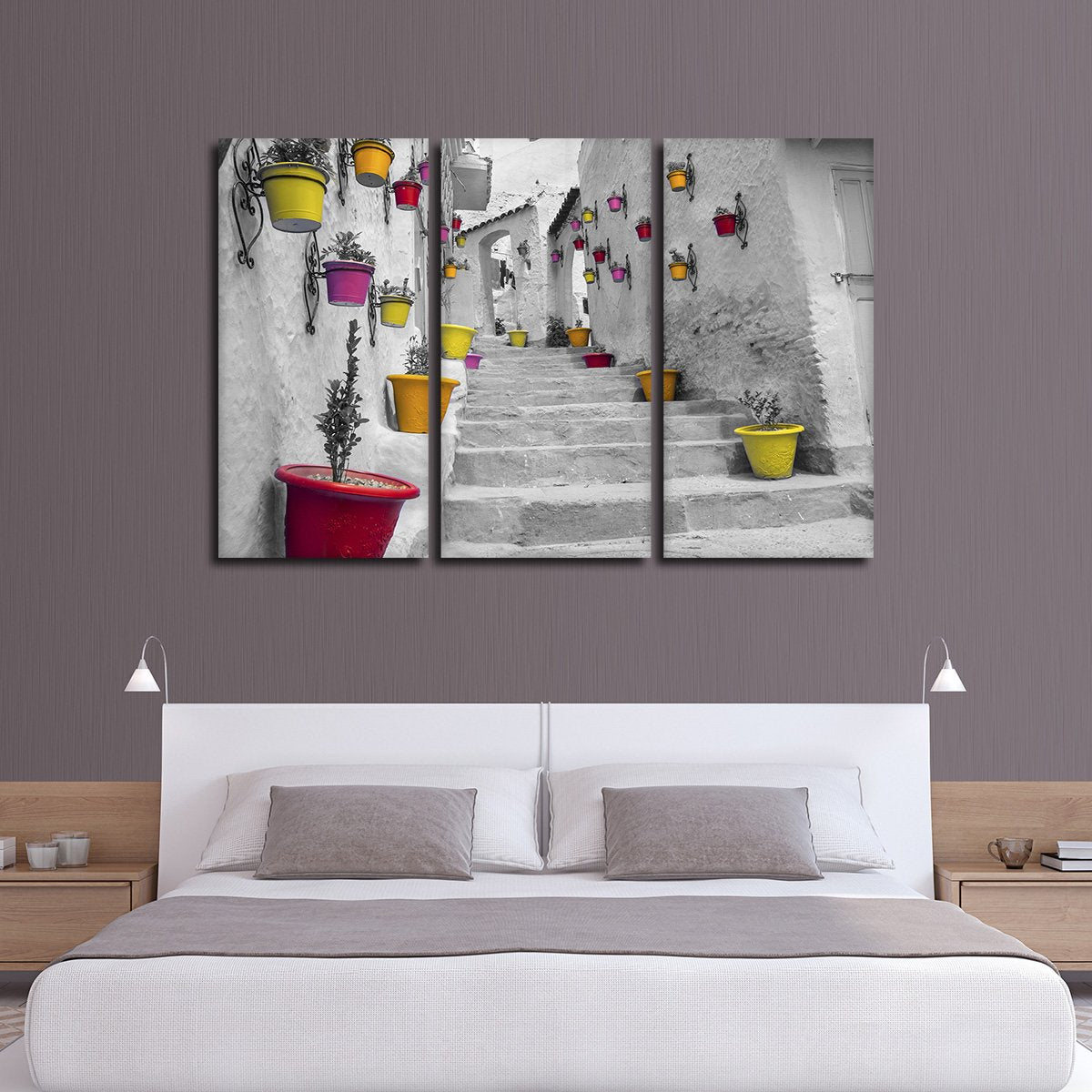 Moroccan Street Pop Multi Panel Canvas Wall Art