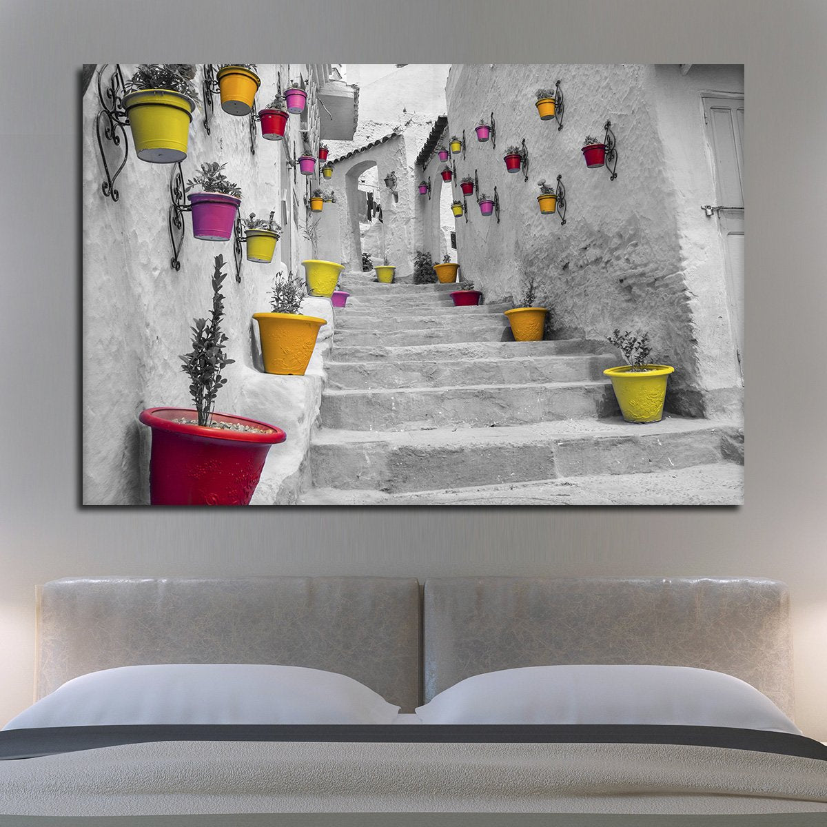 Moroccan Street Pop Multi Panel Canvas Wall Art