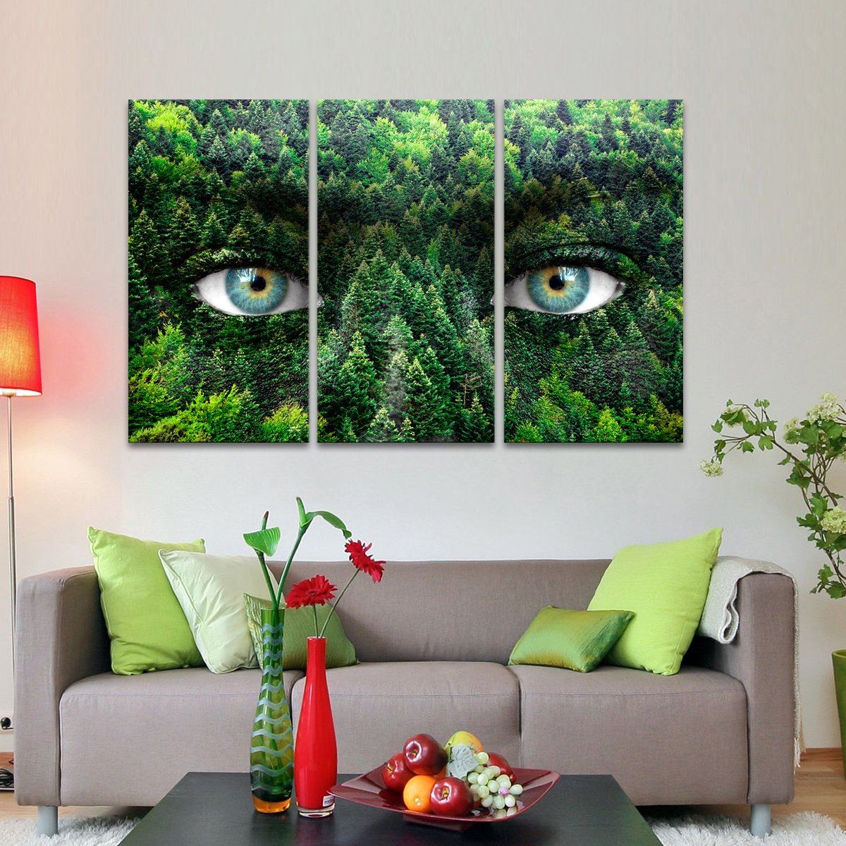 Mother Earth Multi Panel Canvas Wall Art