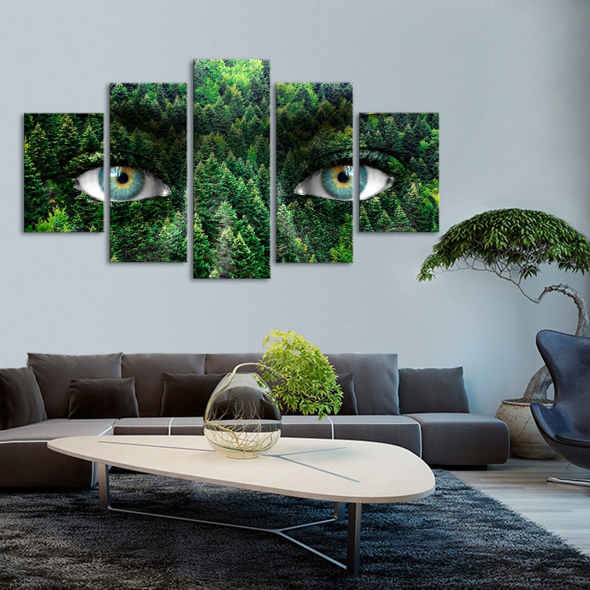 Mother Earth Multi Panel Canvas Wall Art