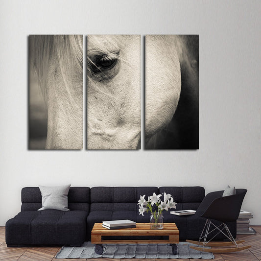 Mustang Horse Multi Panel Canvas Wall Art