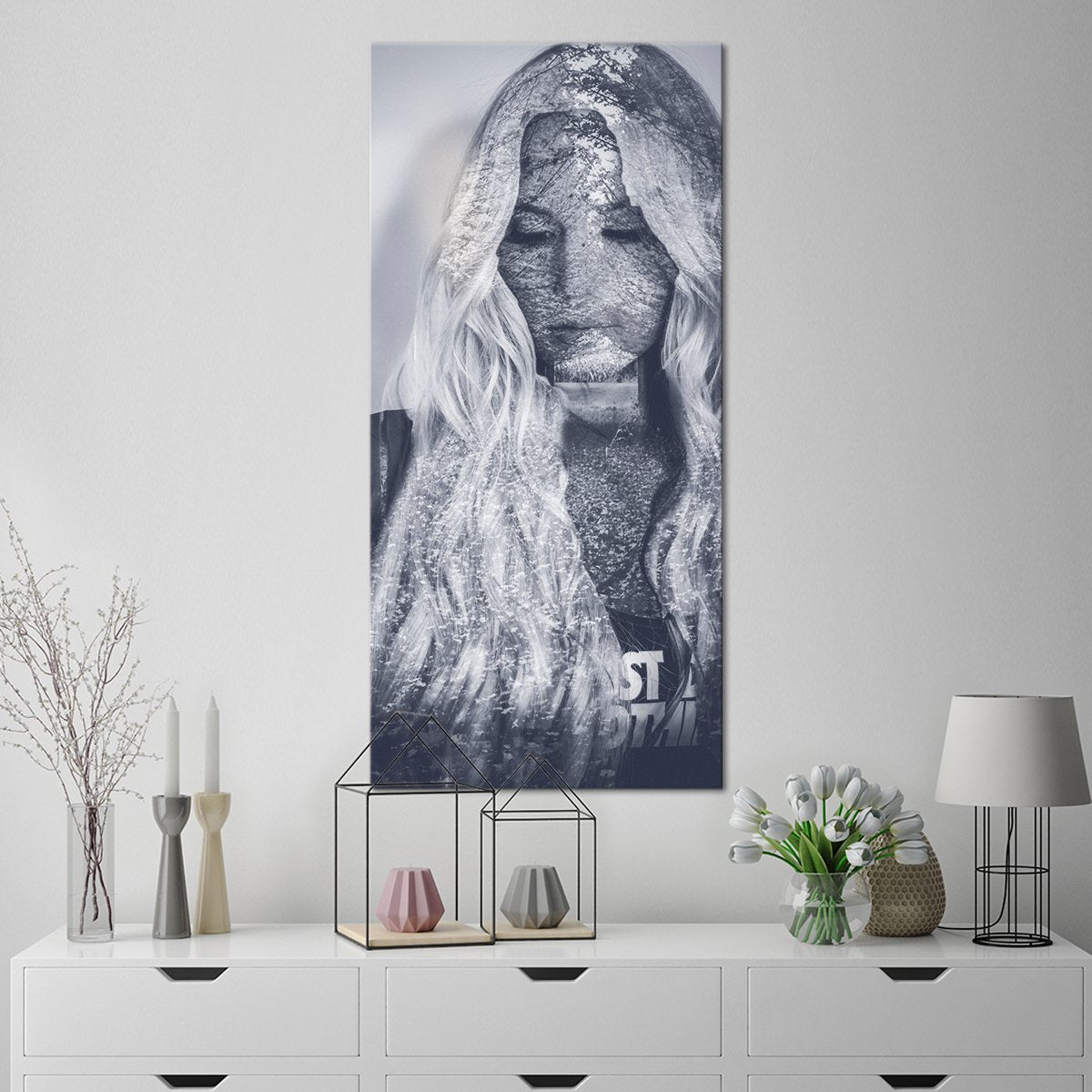 My Reflection Multi Panel Canvas Wall Art