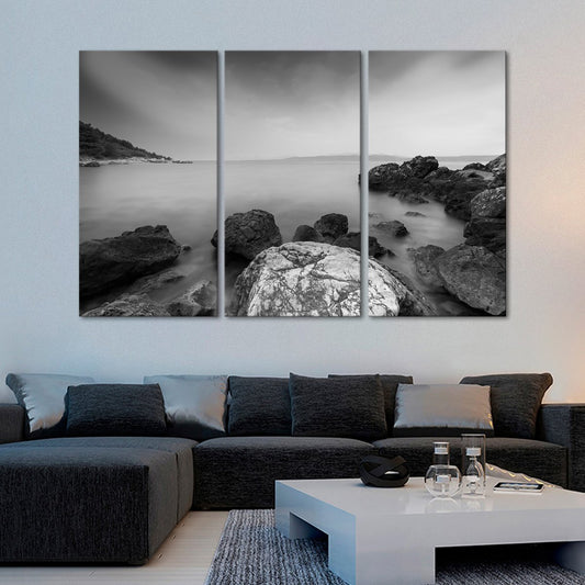 Mysterious Sea Multi Panel Canvas Wall Art