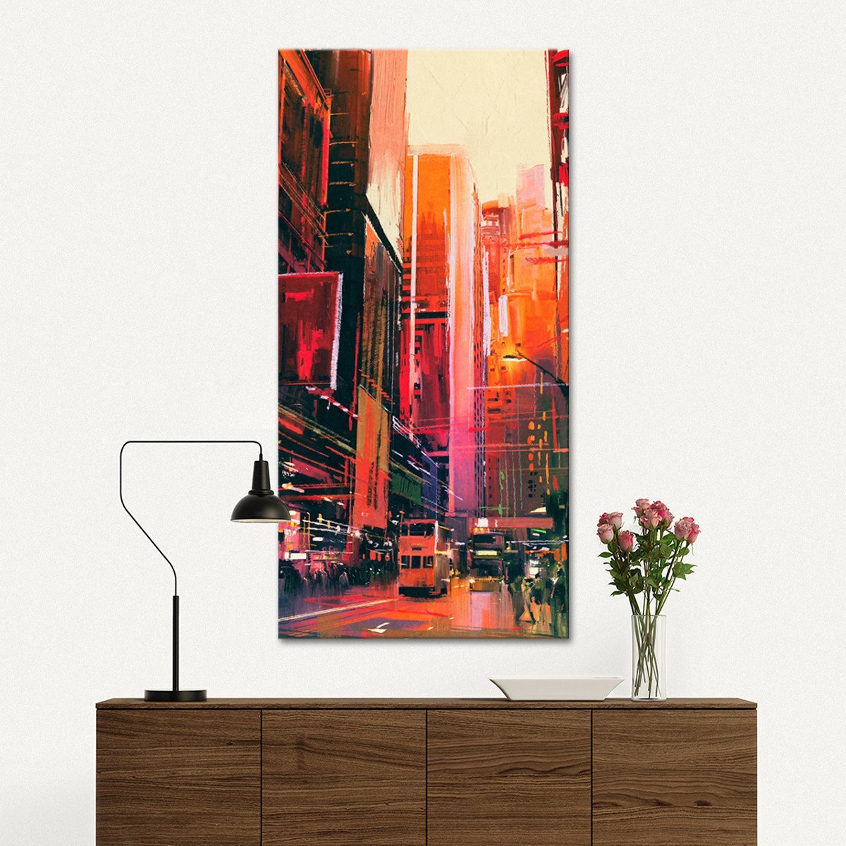 NYC Streets Multi Panel Canvas Wall Art