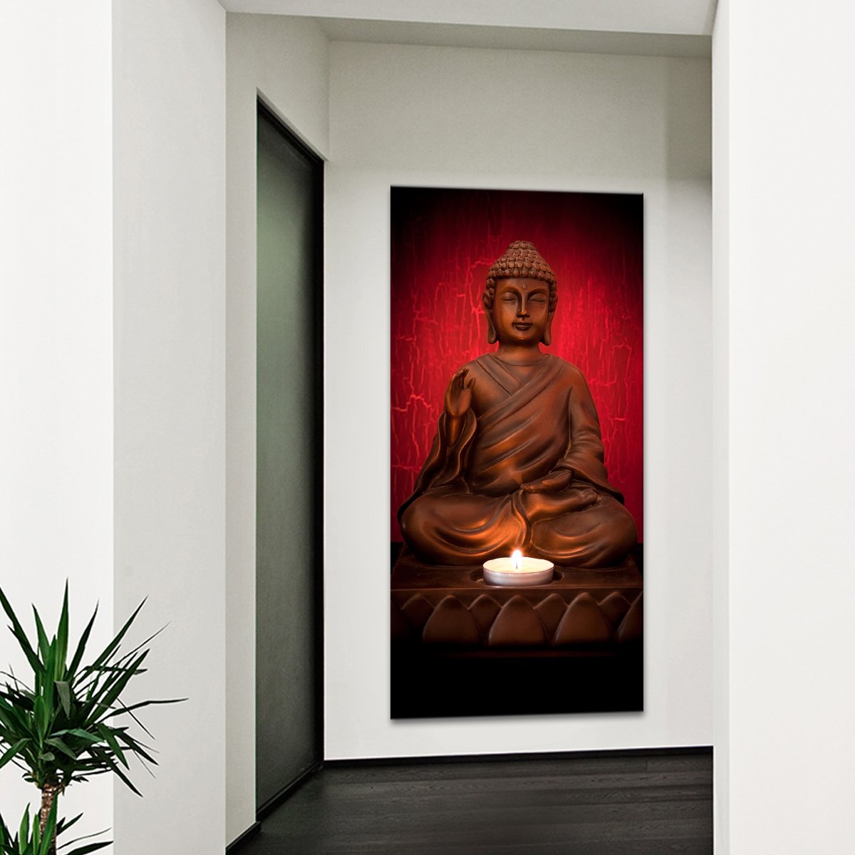 Namaste Multi Panel Canvas Wall Art
