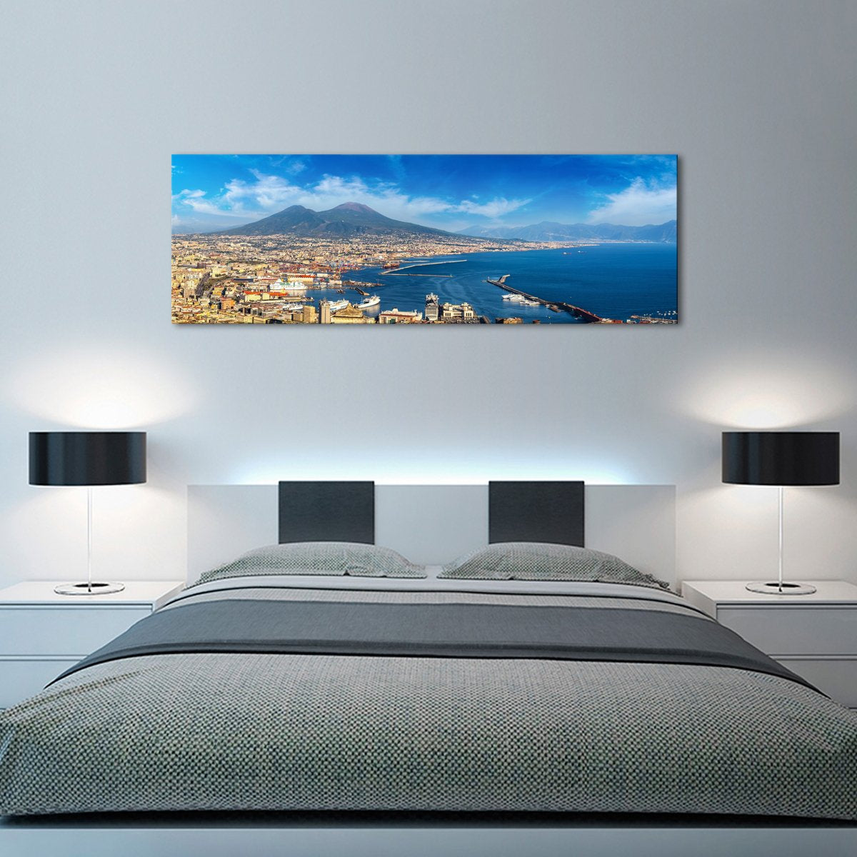 Naples Multi Panel Canvas Wall Art