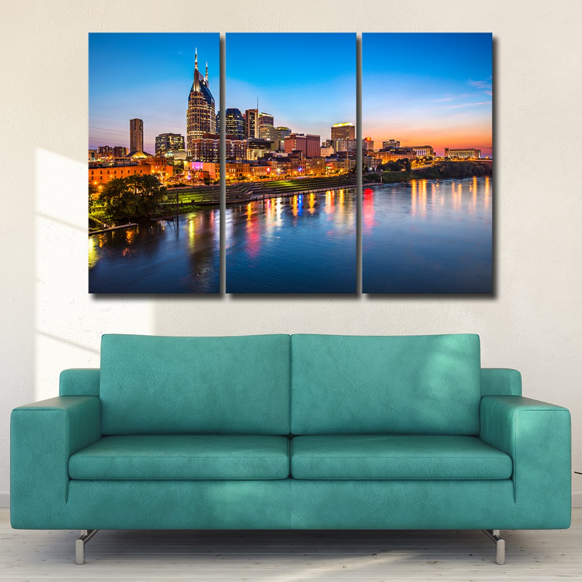 Nashville Multi Panel Canvas Wall Art