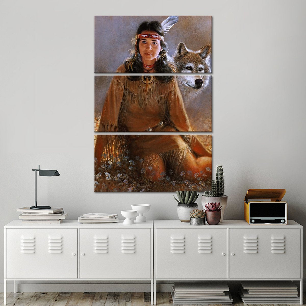 Native Attitude Multi Panel Canvas Wall Art
