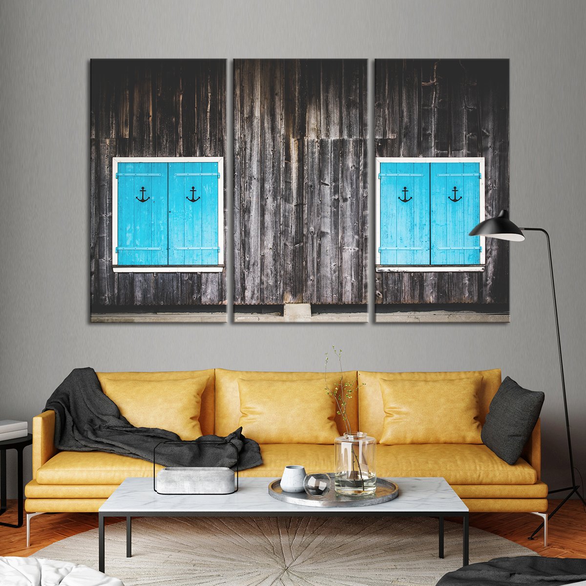 Nautical Doors Multi Panel Canvas Wall Art