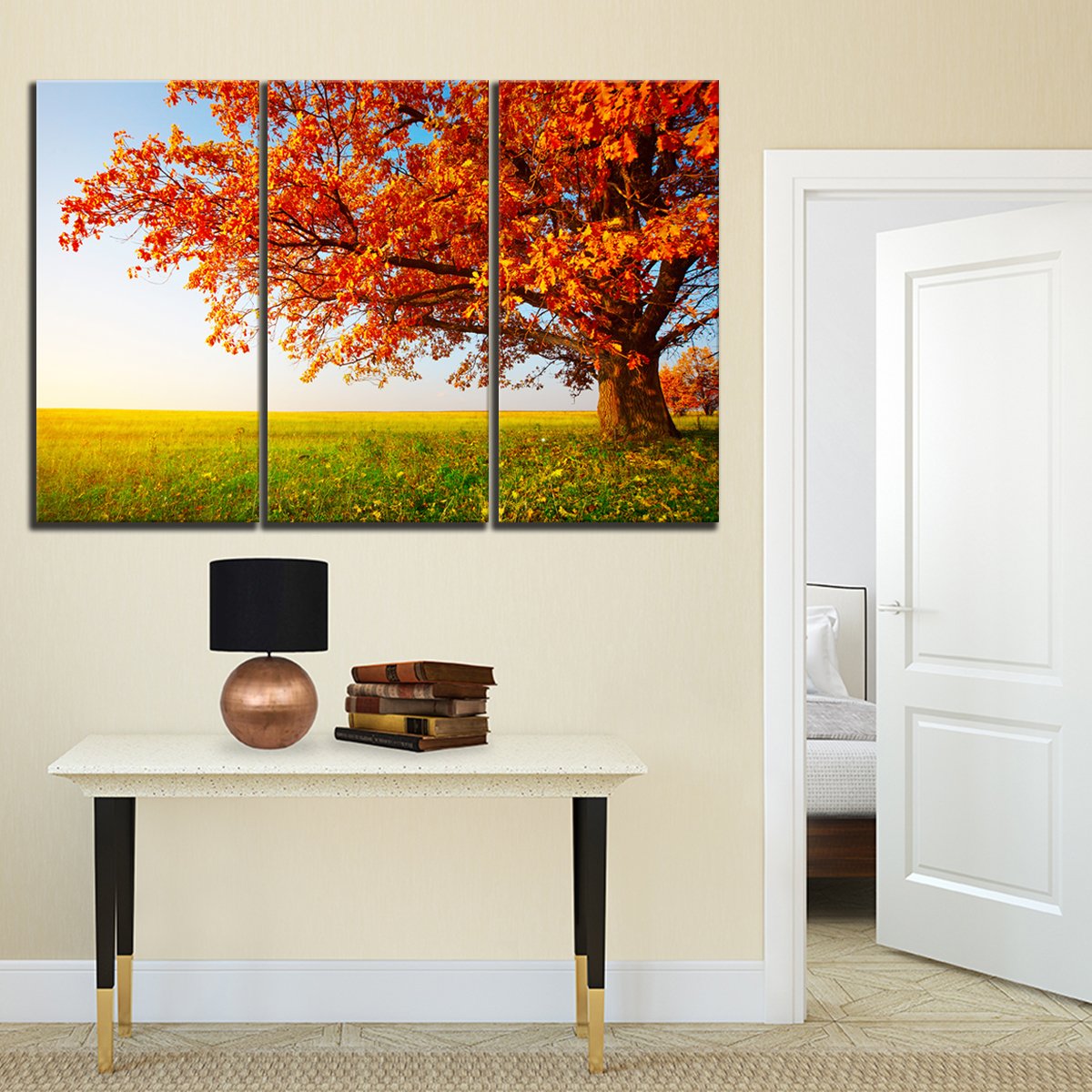 Oak Tree Multi Panel Canvas Wall Art
