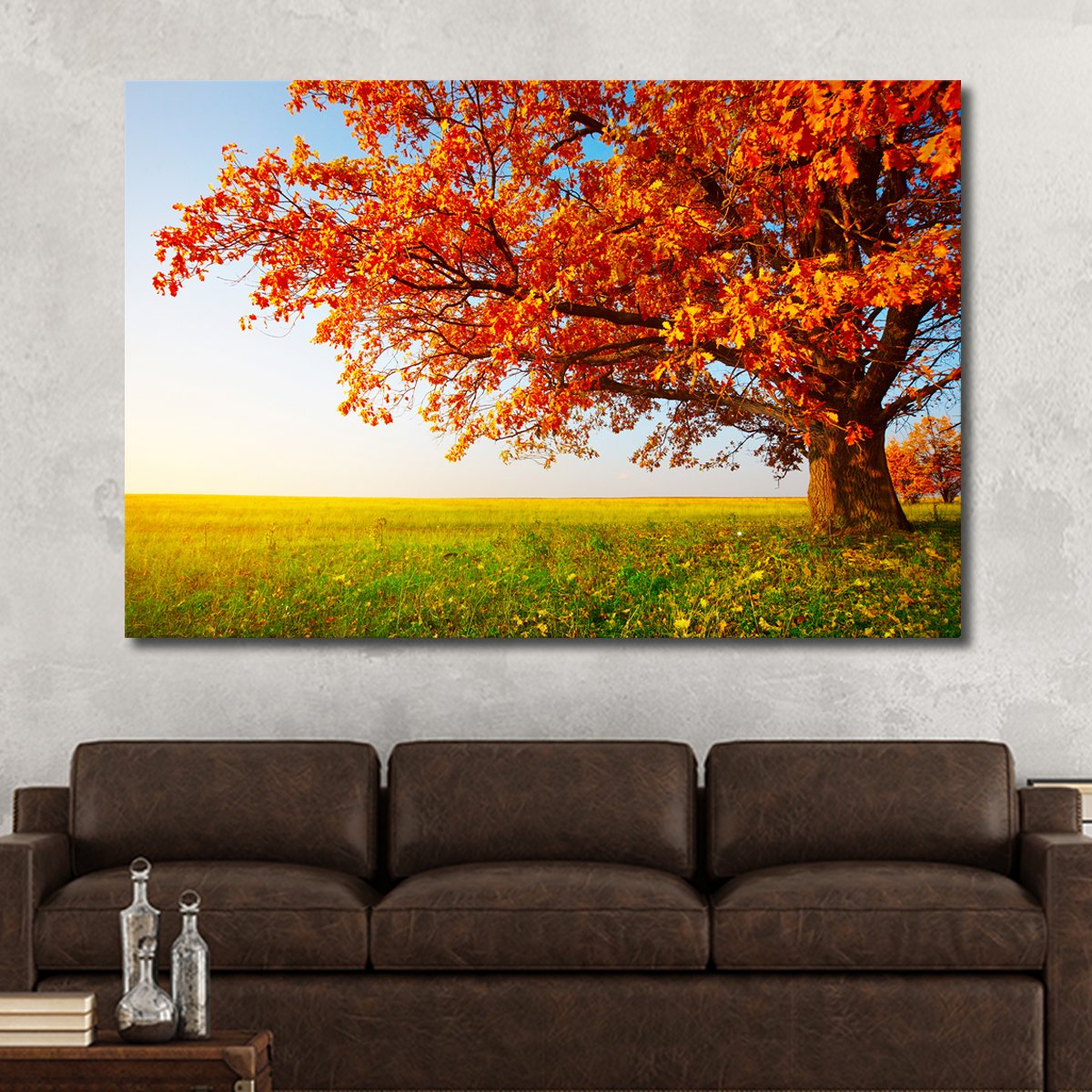 Oak Tree Multi Panel Canvas Wall Art