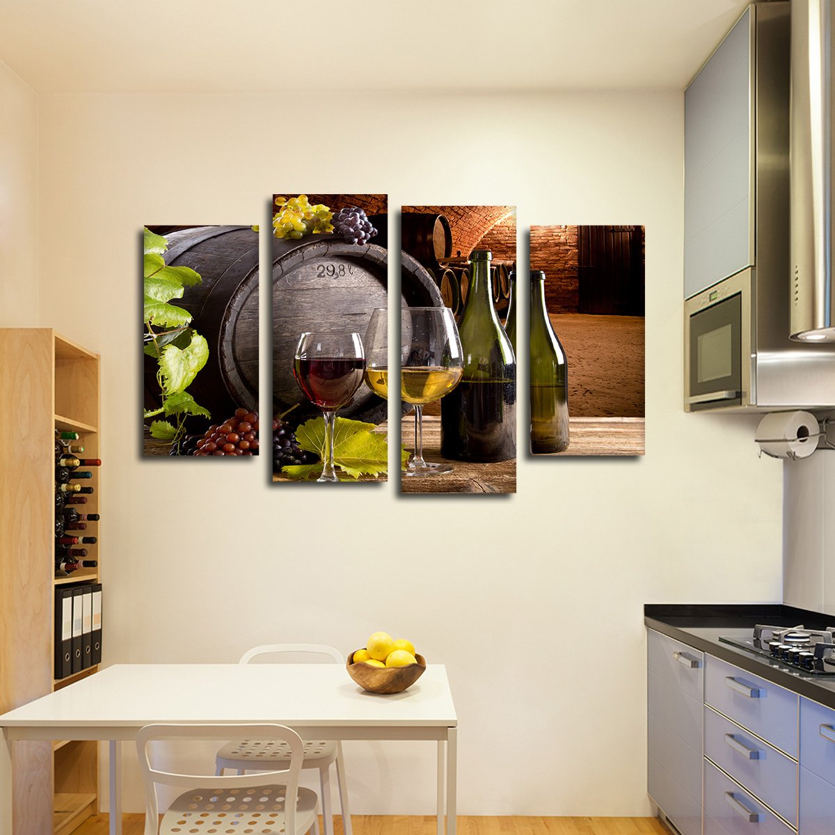 Oak Aroma Multi Panel Canvas Wall Art