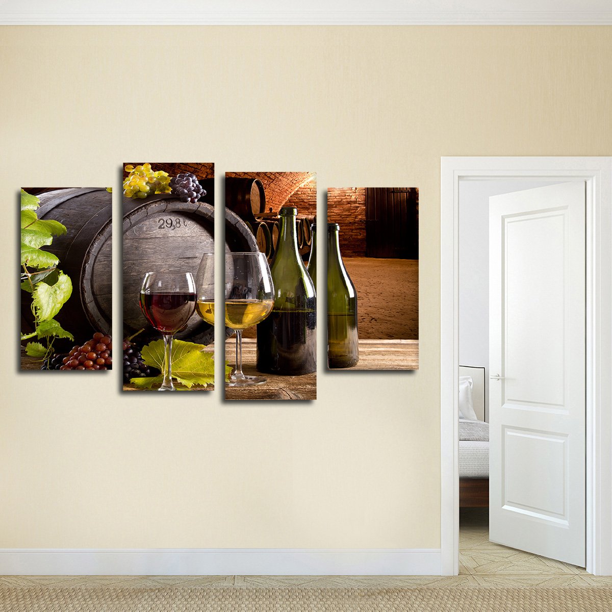 Oak Aroma Multi Panel Canvas Wall Art