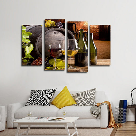 Oak Aroma Multi Panel Canvas Wall Art
