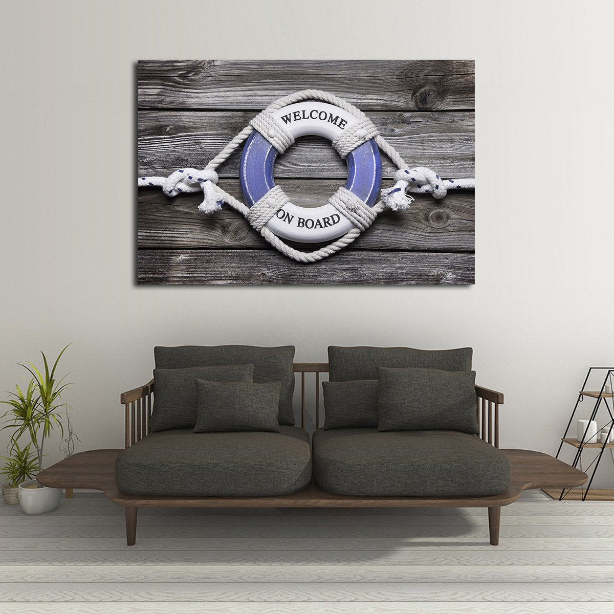 On Board Multi Panel Canvas Wall Art