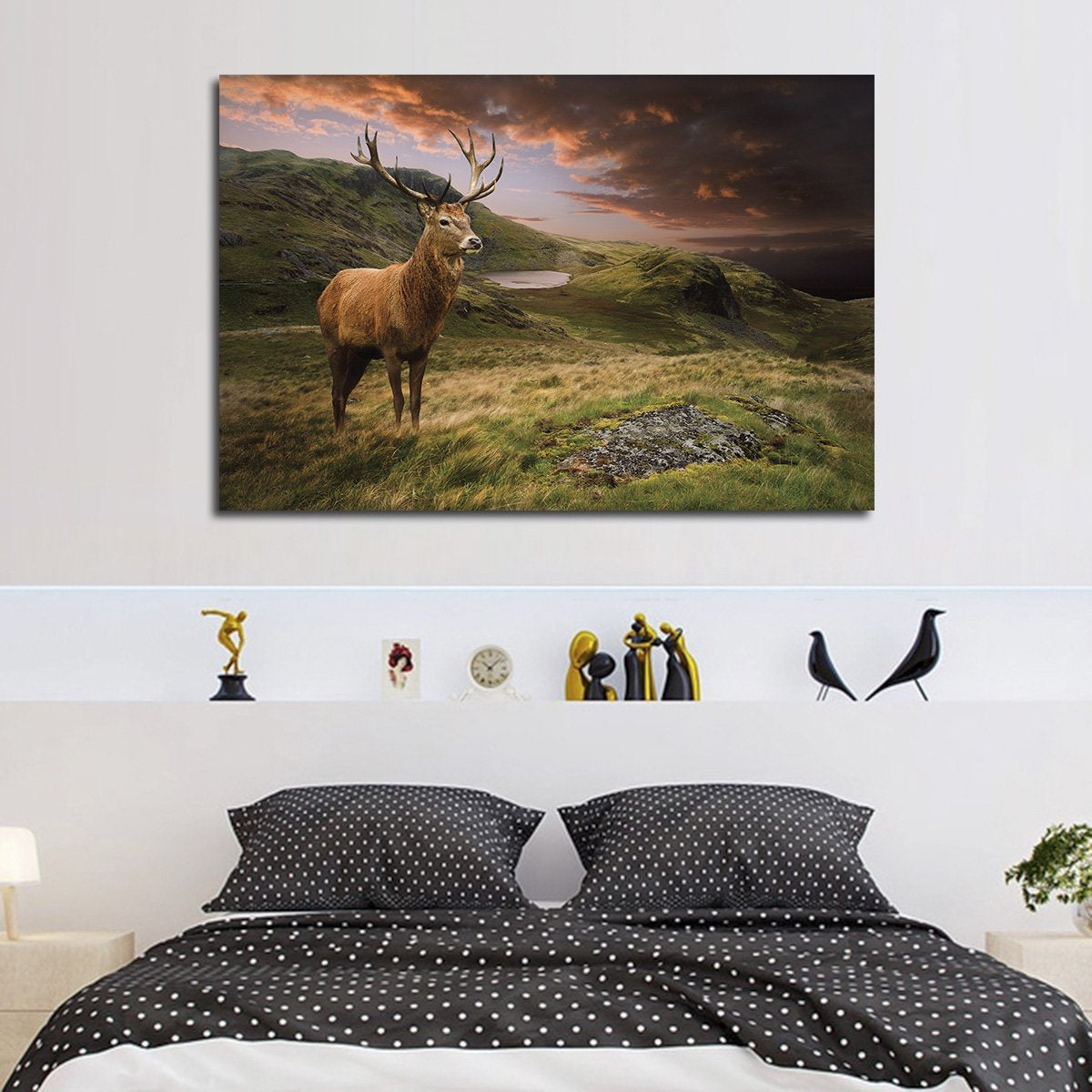 Open Ground Hunting Multi Panel Canvas Wall Art