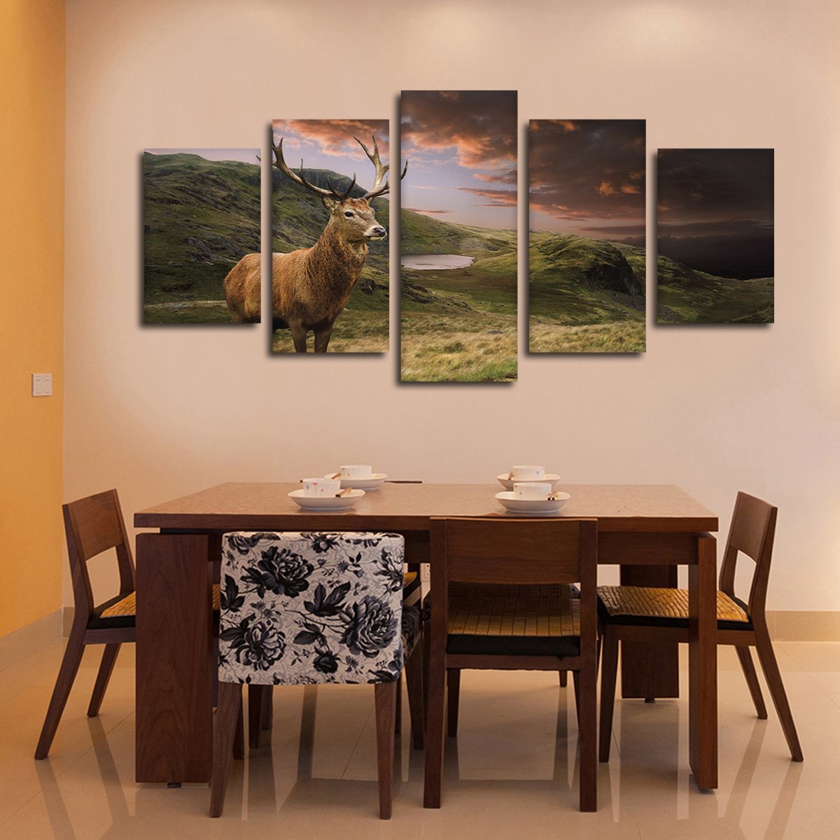 Open Ground Hunting Multi Panel Canvas Wall Art