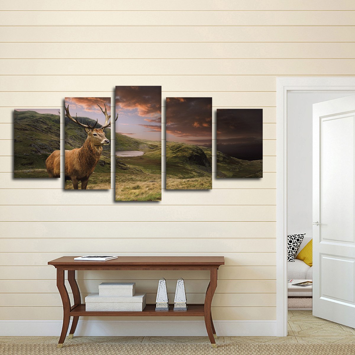 Open Ground Hunting Multi Panel Canvas Wall Art