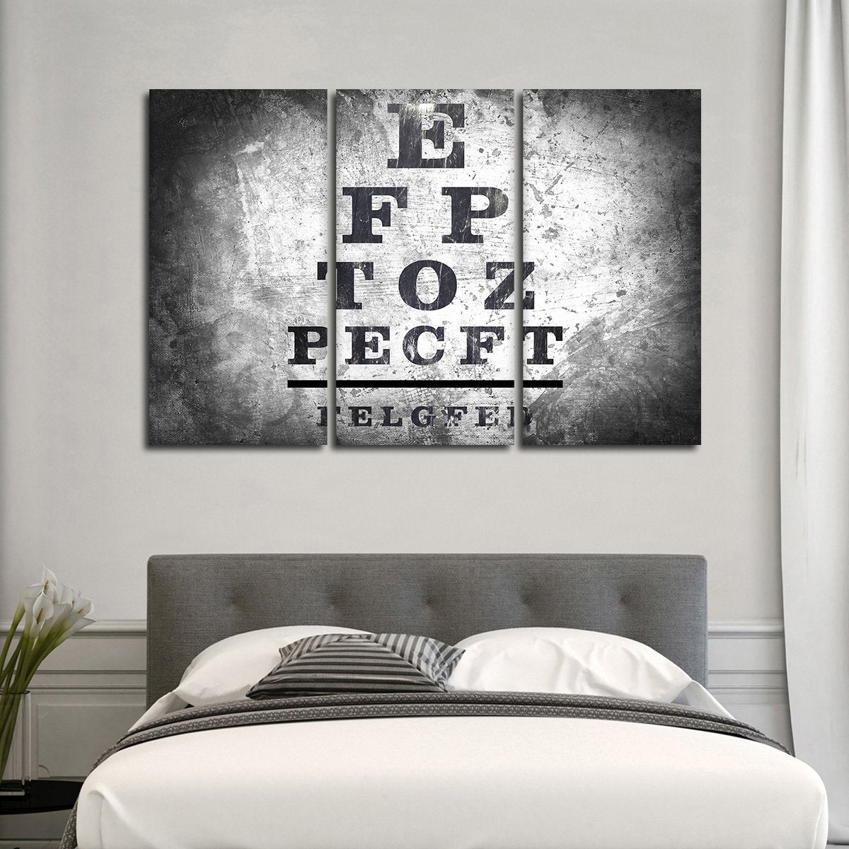 Optometry Test Multi Panel Canvas Wall Art