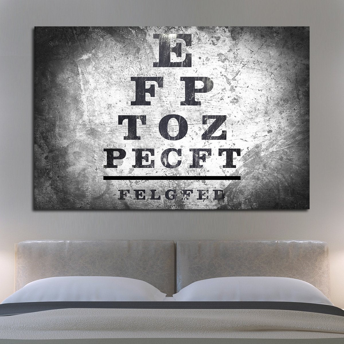 Optometry Test Multi Panel Canvas Wall Art
