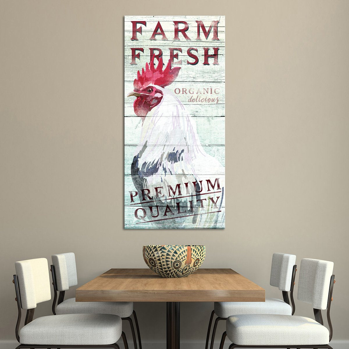 Organic Eggs Multi Panel Canvas Wall Art
