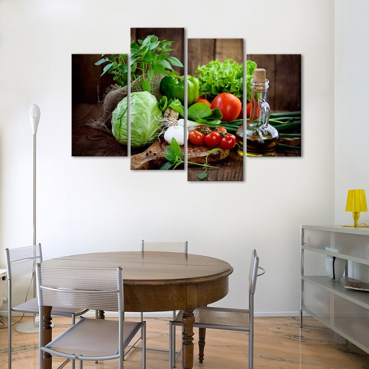 Organic Multi Panel Canvas Wall Art
