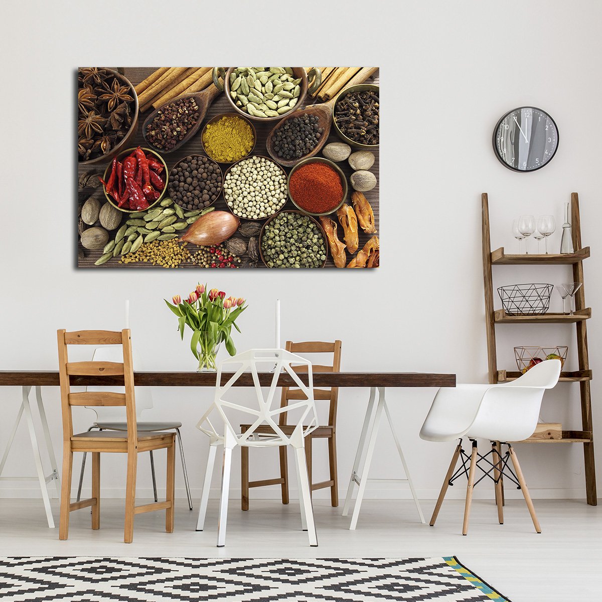 Exotic Market Multi Panel Canvas Wall Art