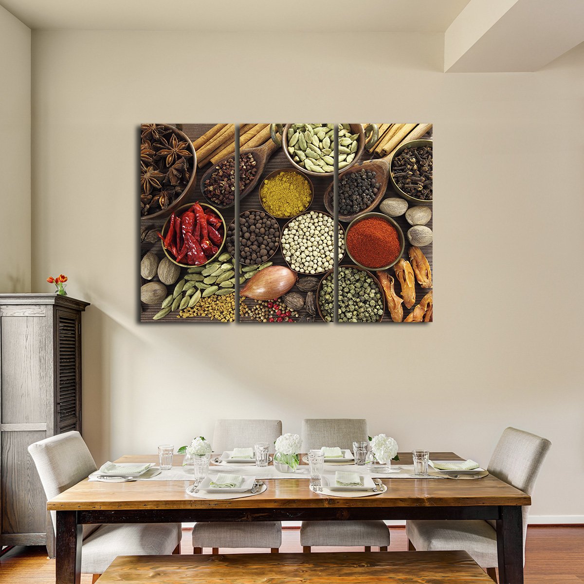 Exotic Market Multi Panel Canvas Wall Art