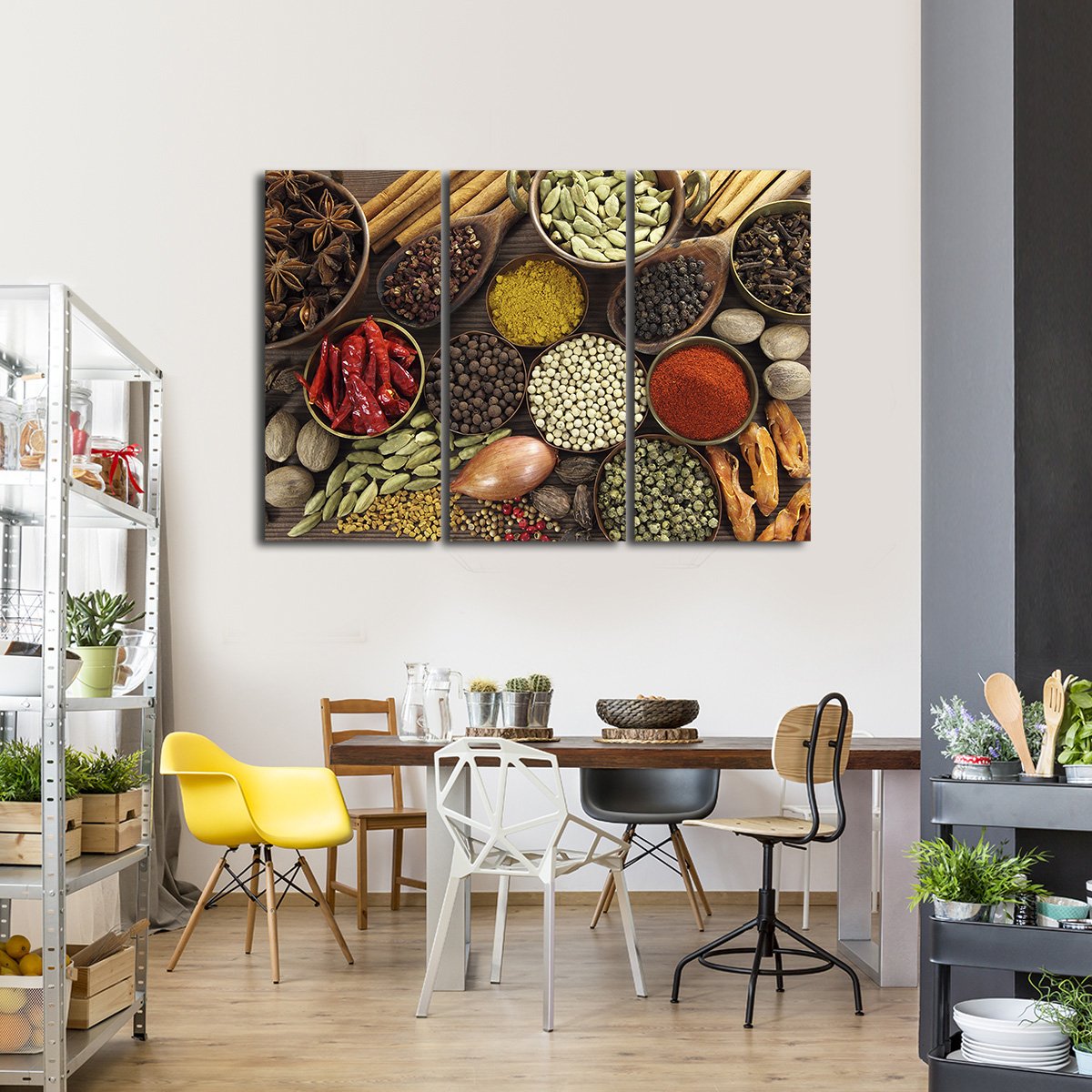 Exotic Market Multi Panel Canvas Wall Art