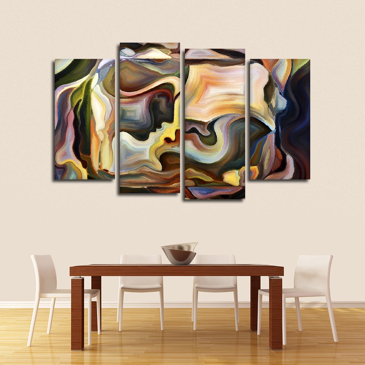 Passionate Moment Multi Panel Canvas Wall Art