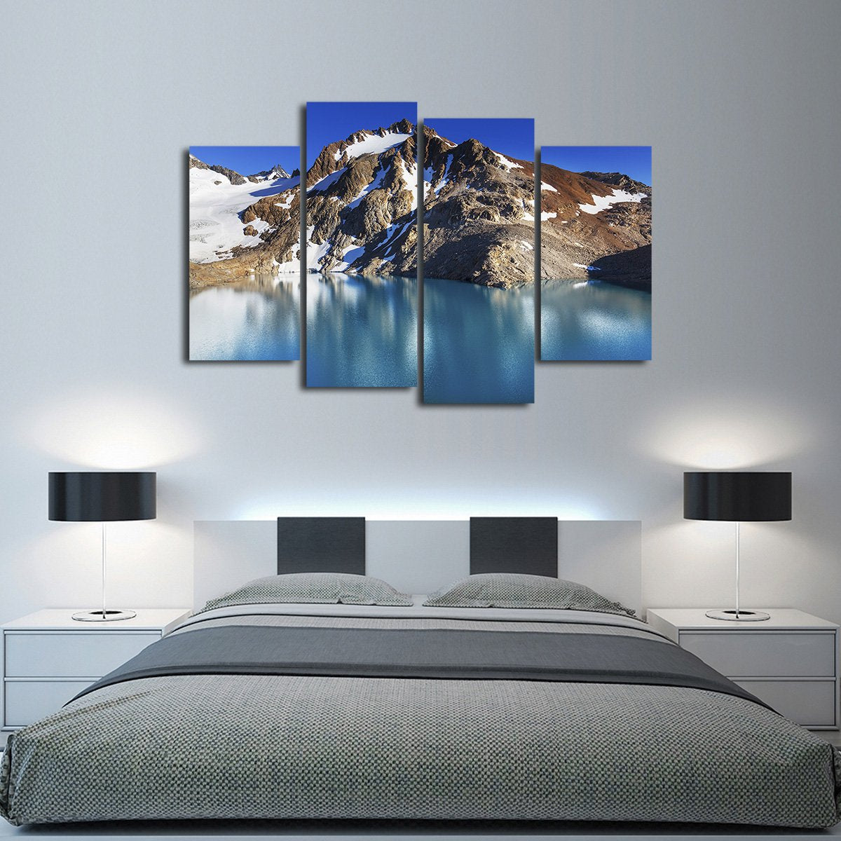 Patagonia Lakes Multi Panel Canvas Wall Art