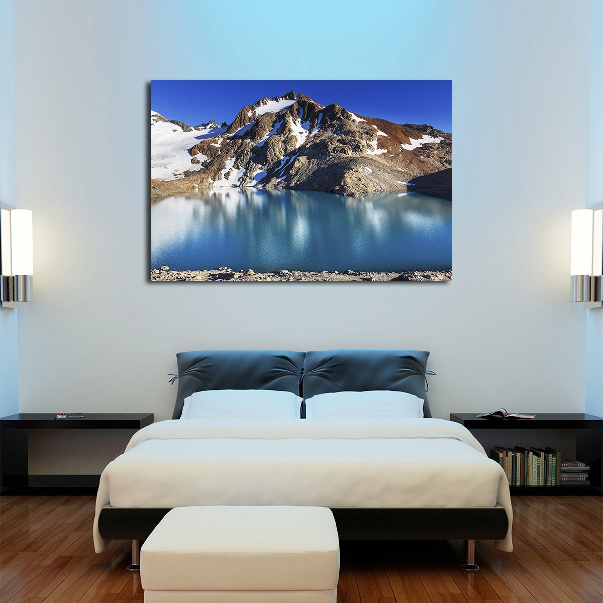 Patagonia Lakes Multi Panel Canvas Wall Art