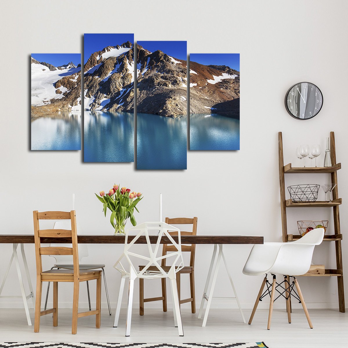 Patagonia Lakes Multi Panel Canvas Wall Art