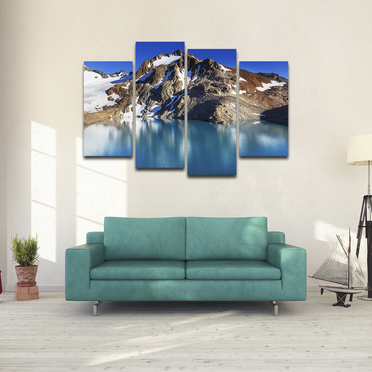 Patagonia Lakes Multi Panel Canvas Wall Art