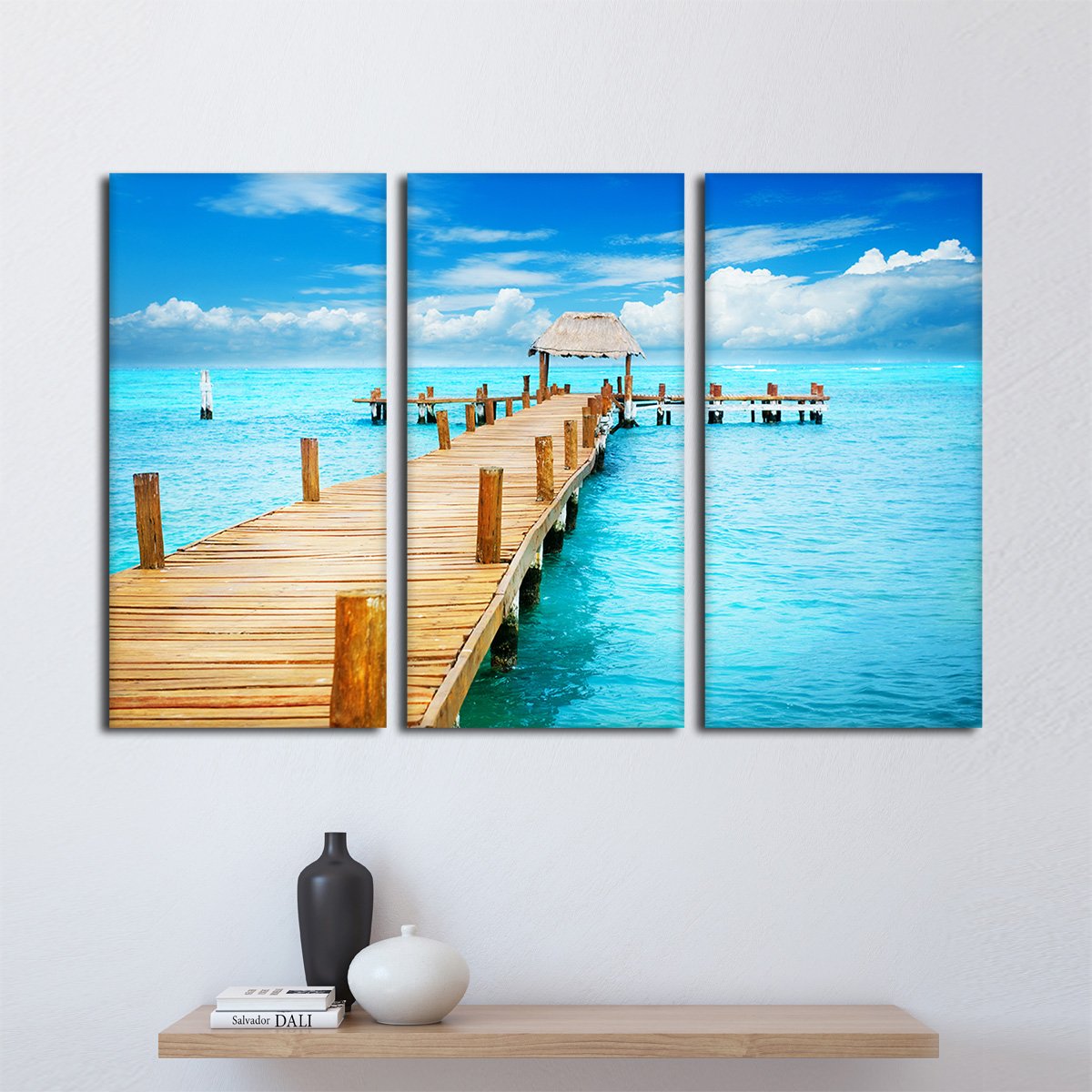 Pathway To Paradise Multi Panel Canvas Wall Art