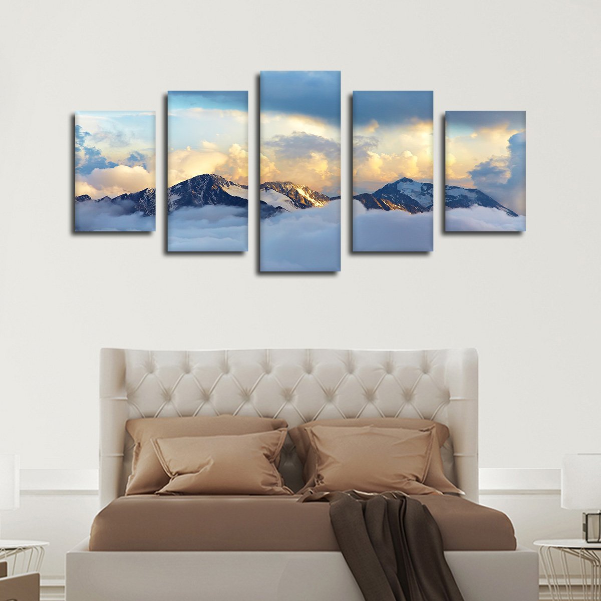 Peak Of Heaven Multi Panel Canvas Wall Art