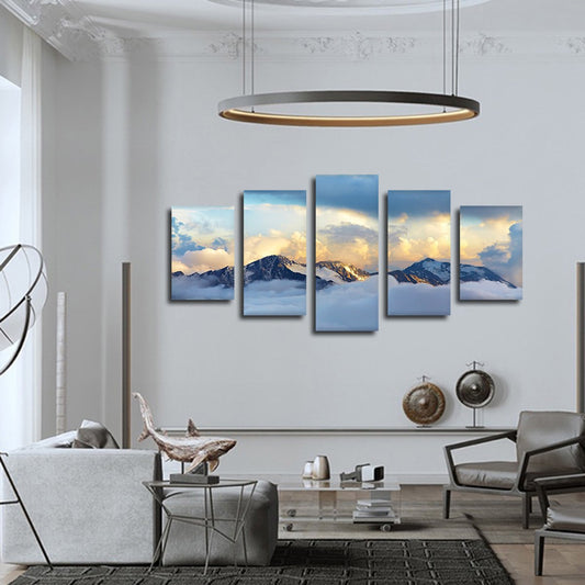Peak Of Heaven Multi Panel Canvas Wall Art