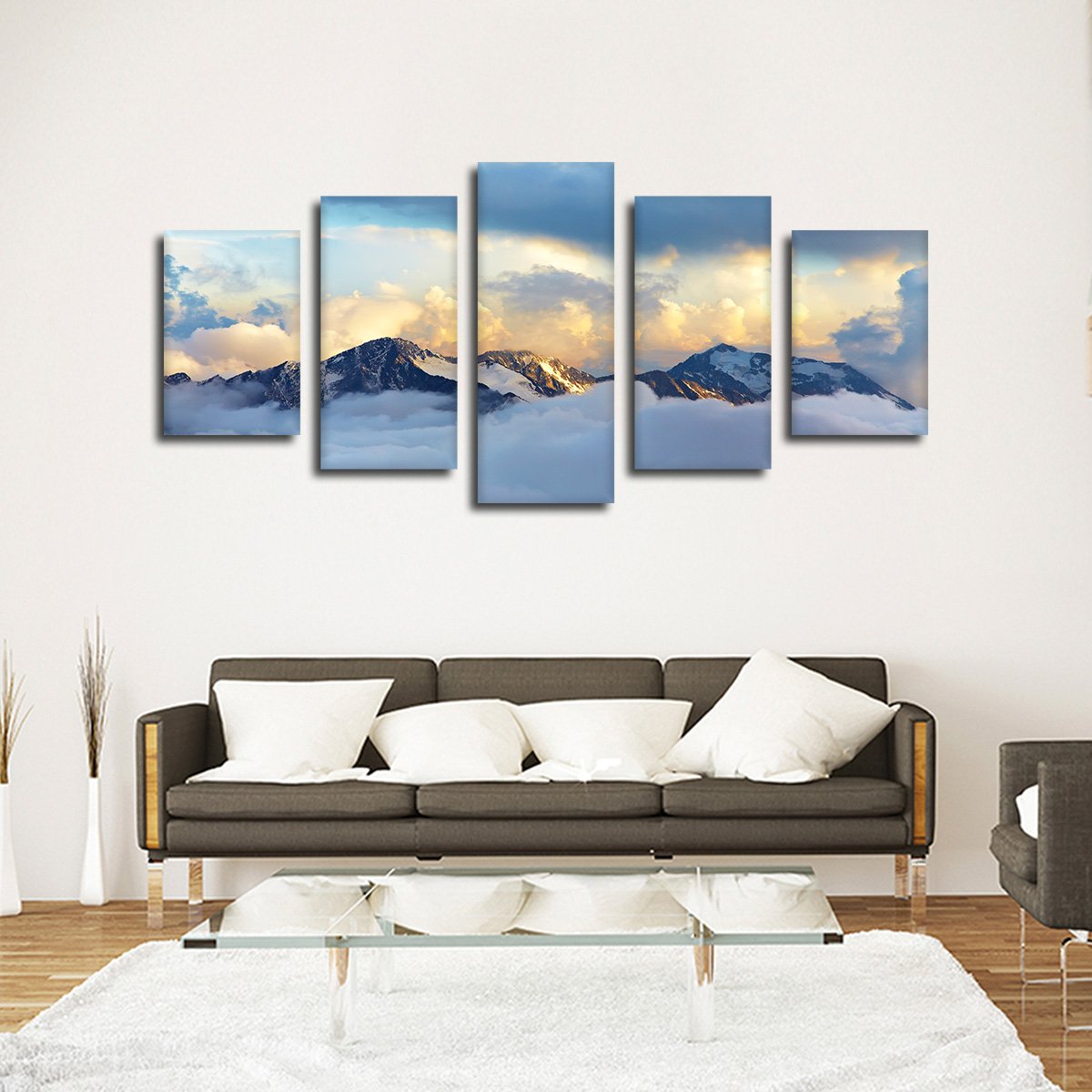 Peak Of Heaven Multi Panel Canvas Wall Art
