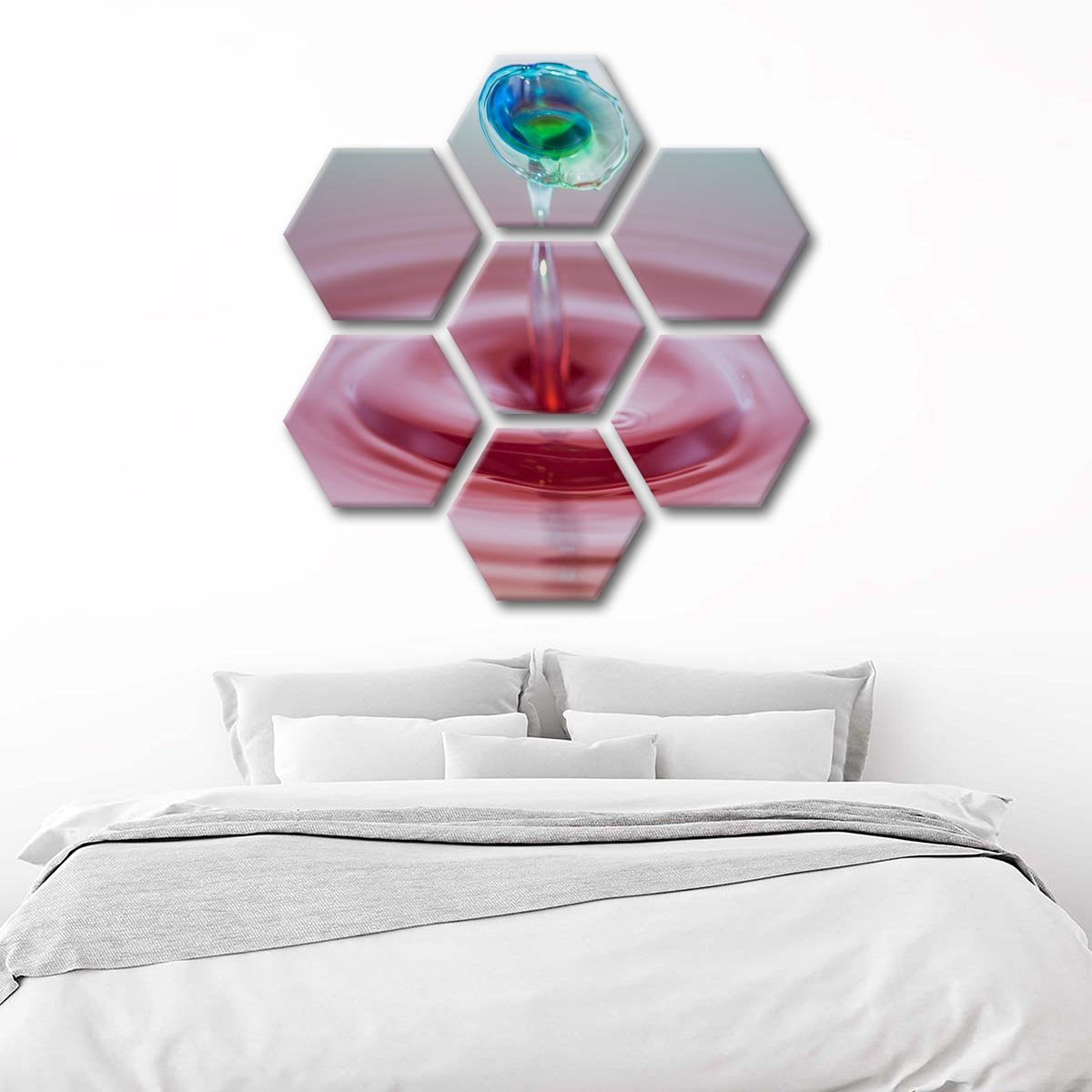 Perfect Droplet Multi Panel Canvas Wall Art
